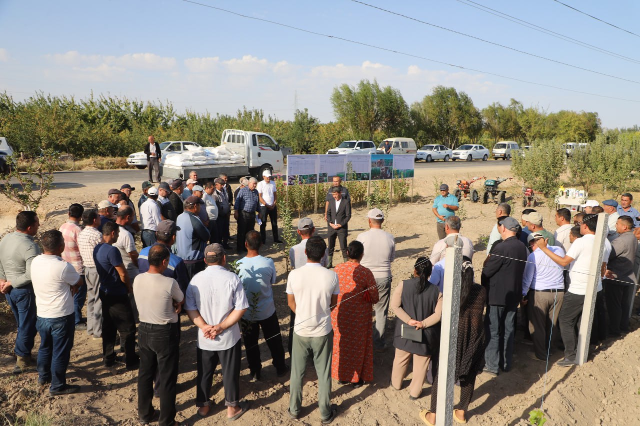 To‘qsonbosti ekinlarini ekish bo‘yicha amaliy seminar o‘tkazildi